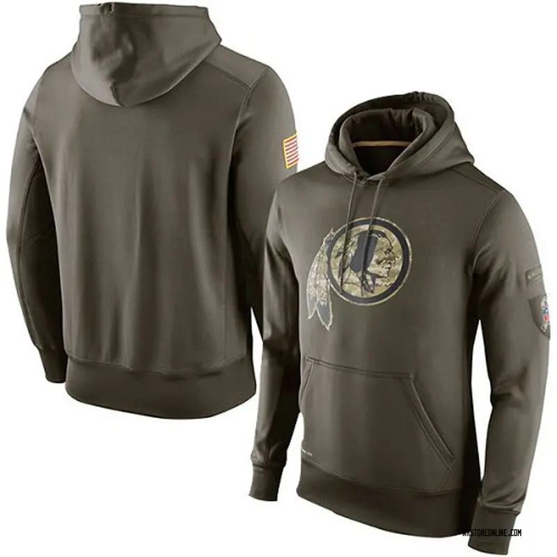 salute to service washington redskins hoodie